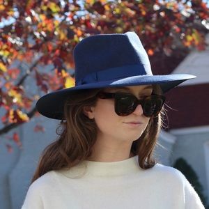 Lack of Color Navy Hat